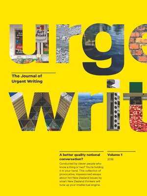 cover image of The Journal of Urgent Writing 2016